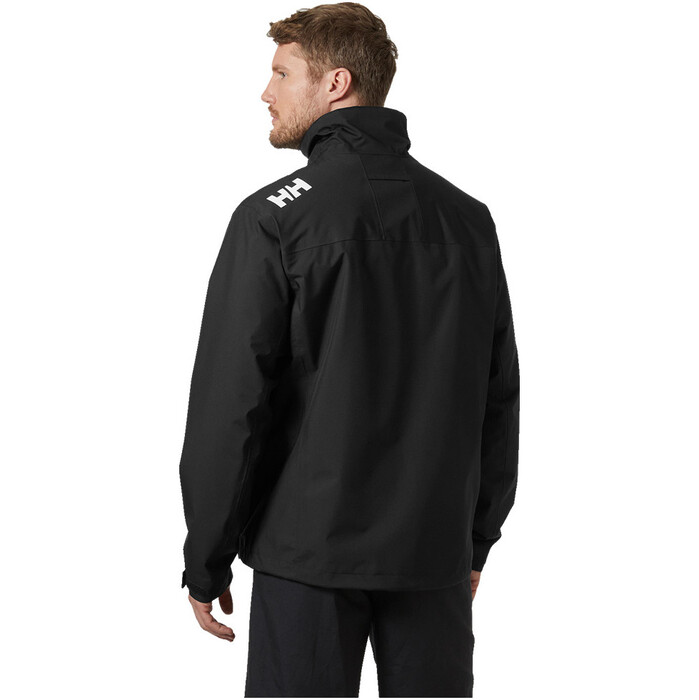 2024 Helly Hansen Hombres Crew Chaqueta De Vela De Capa Intermedia 2.0 34444 - Black